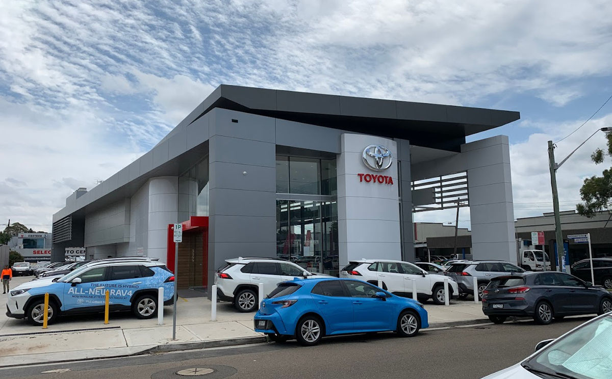 Croydon Phil Gilbert Toyota Utemaster Dealership