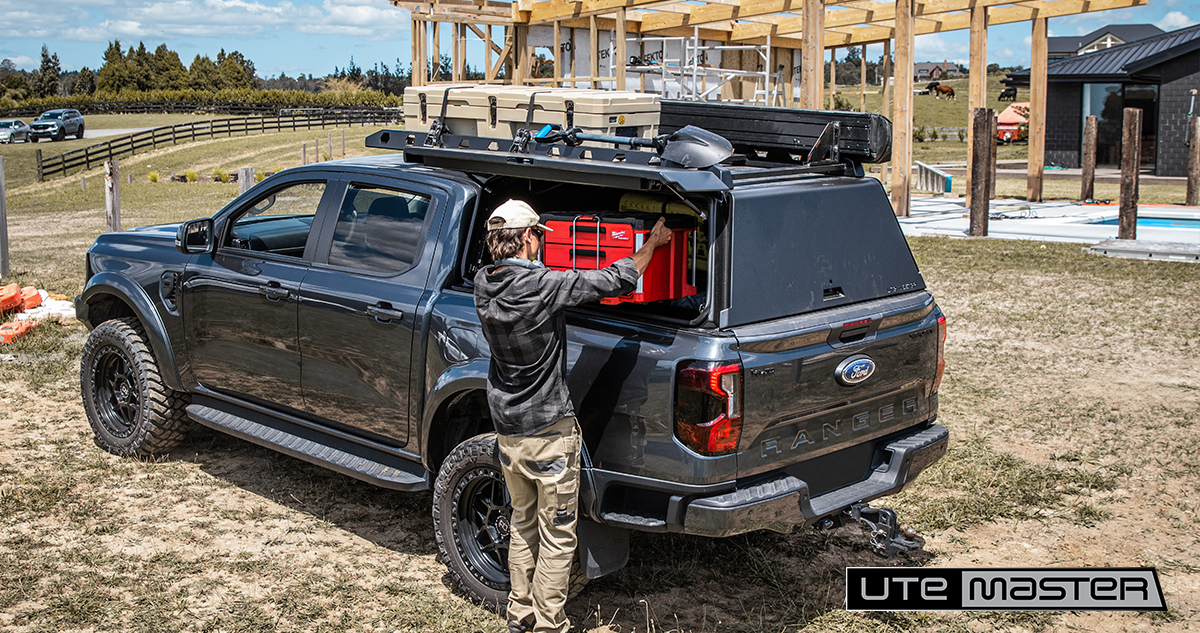 Ford Ranger Canopy Utemaster Centurion XL XLT SPORT WILDTRAK RAPTOR PLATINUM Tradie v2