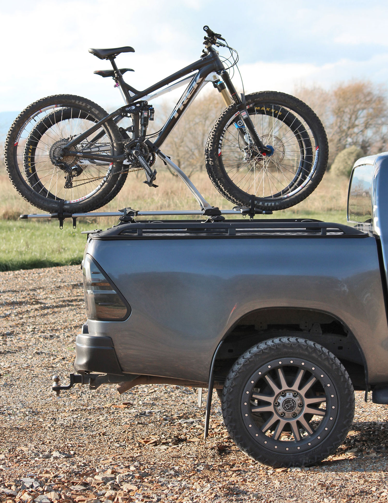 ute tub bike rack