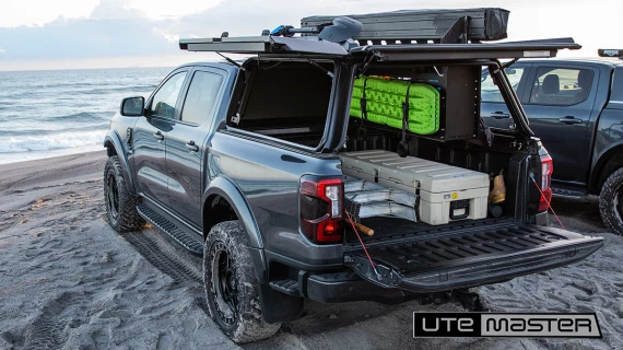 Ford Ranger 2024+ Utemaster Centurion Tub Canopy Ranger Sport Ford Ranger Canopy Ute Accessories Adventure Beach Fishing Surfing