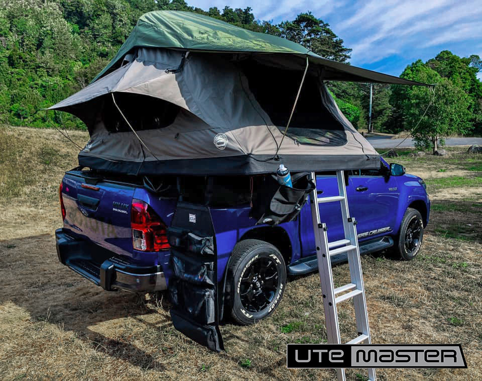 Mounting a Roof Top Tent to a Ute Hard Lid Utemaster Load Lid Feldon Shelter
