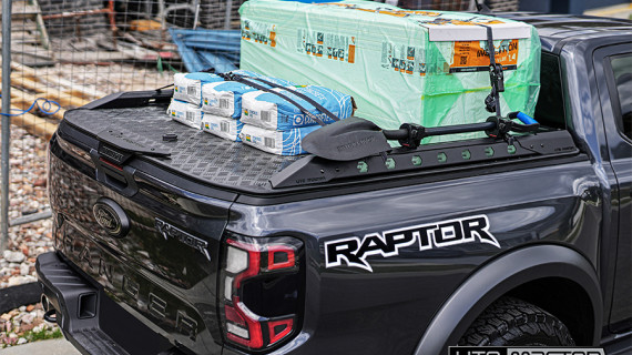 Next Gen Ford Ranger Raptor Hard Lid Construction Site  Strong Hard Lid  Utemaster Load Lid v2 2