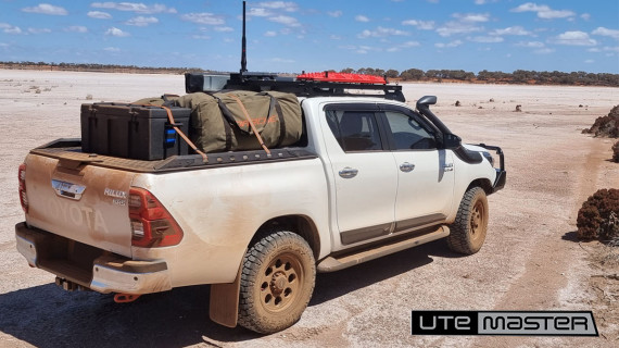 Overlanding Toyota Hilux Utemaster Load Lid Loaded 4x4 Setup v2