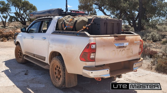 Overlanding Toyota Hilux Utemaster Load Lid Loaded Aluminium Tub Cover