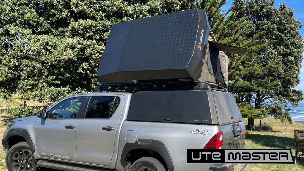 Roof Top Tent Mounting Utemaster Centurion Canopy and Load Lid Ute Hard Lid