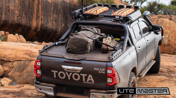 Toyota Hilux with Utemaster Load Lid 4 Wheeling Adventure Australia v2