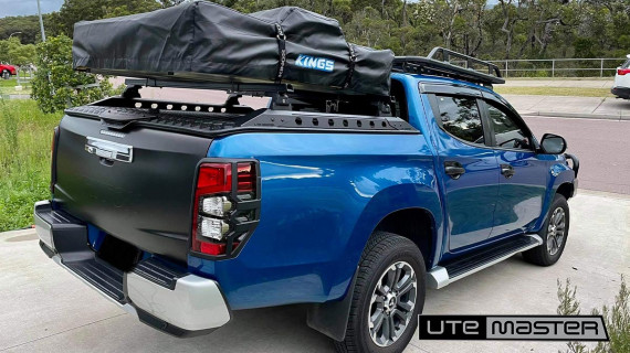 Triton Blue Hard Lid Utemaster Ute Accessories Camping Roof Top Tent