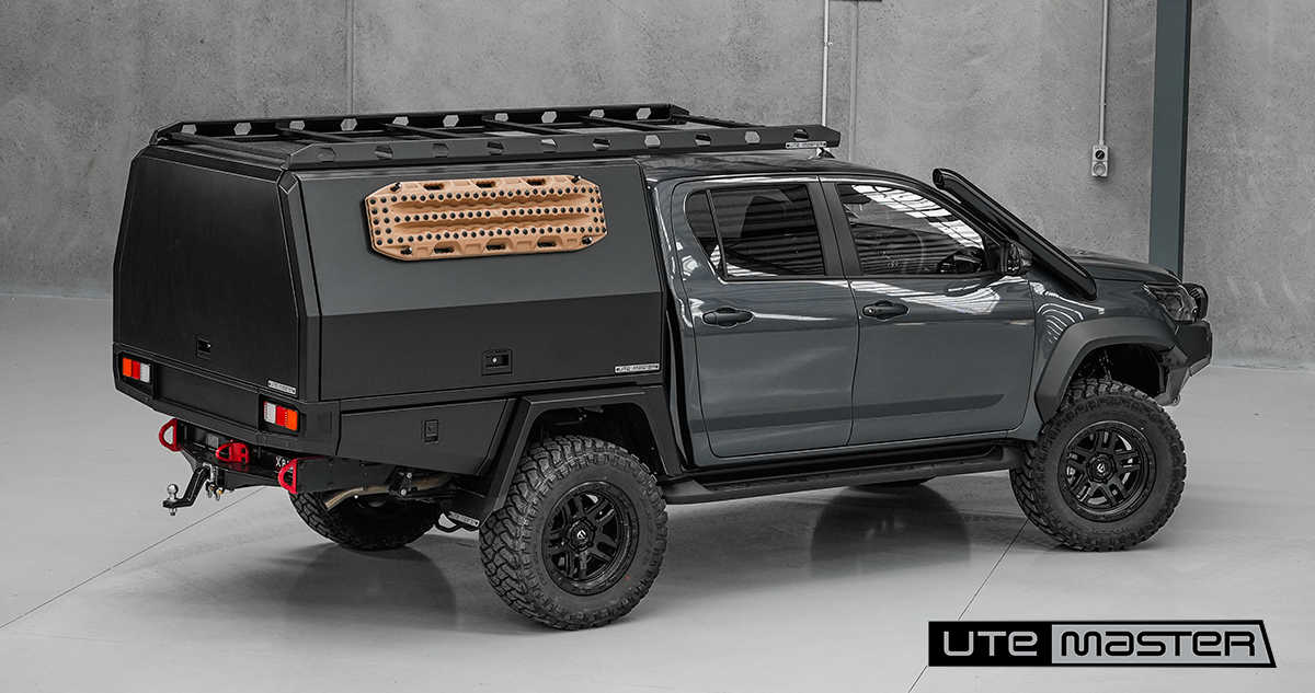 Ute Canopy Canopies Full Time Alumumium Chassis Storage System TrailCore