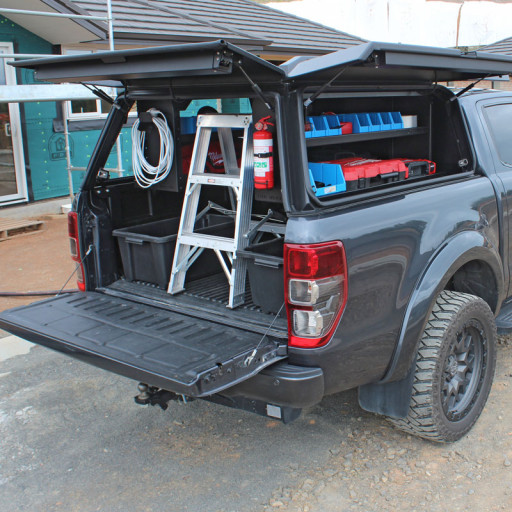 Isuzu D-Max Canopy Removeable Shelving