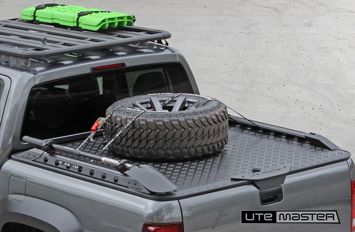 Ute hard lid Utemaster Load Lid Built Tough for adventure Hard Lid Tonneau Cover 4x4 Overland