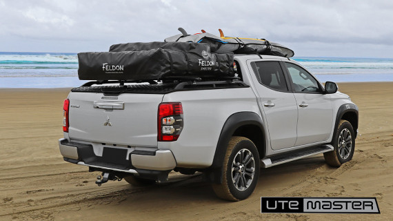 Ute Hard Lid to suit Mitsubishi Triton Utemaster Load Lid Roof Top Tent Camping Beach Adventure