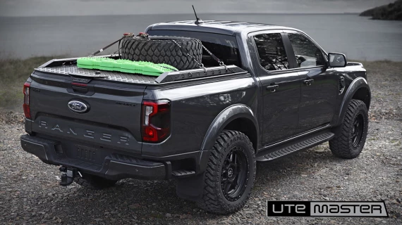 Utemaster Destroyer Side Rails to suit Ford Ranger Hard Lid 4x4 offroad