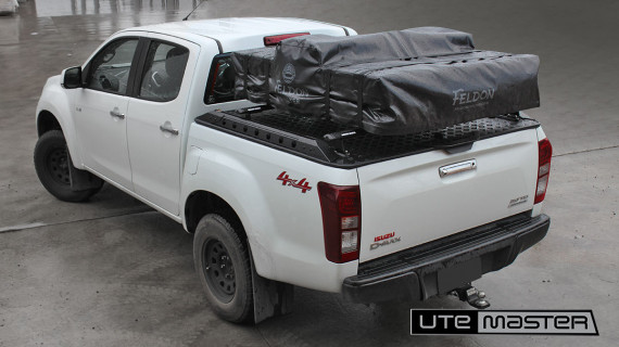 Utemaster Load Lid to suit Isuzu D Max with Roof Top Tent on Tub Wellside Cover Hard Lid