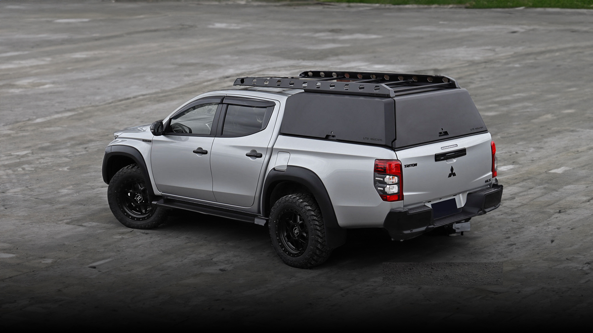 Mitsubishi triton Aluminium Ute Canopy by Utemaster 4x4 Overlander Aus