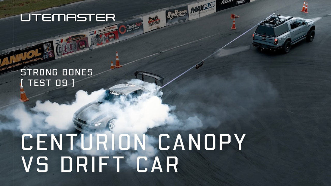 800HP Drift Car Vs Centurion Canopy