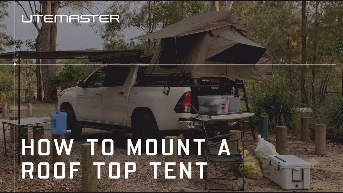 How to Mount a Roof Top Tent on a Ute