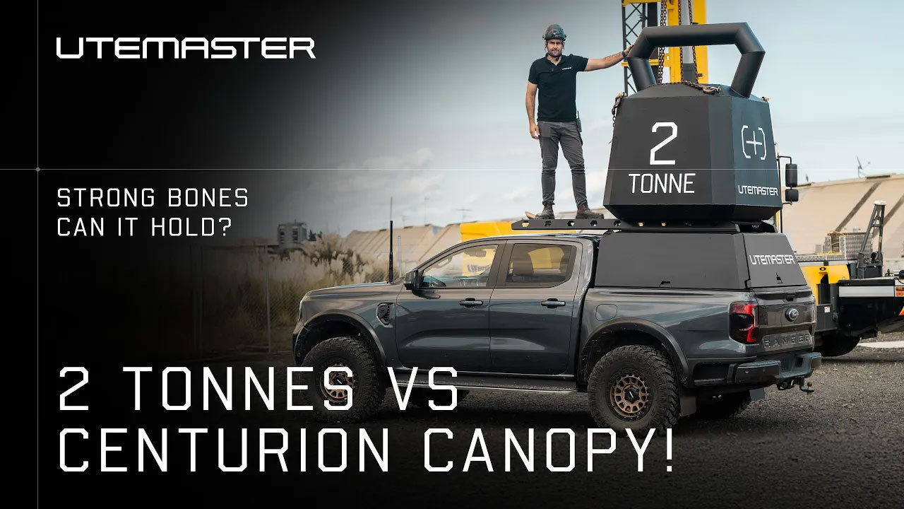 2 Tonne Kettlebell vs Centurion Canopy